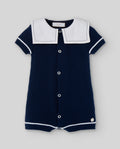 Knit Short Romper "Eslora"