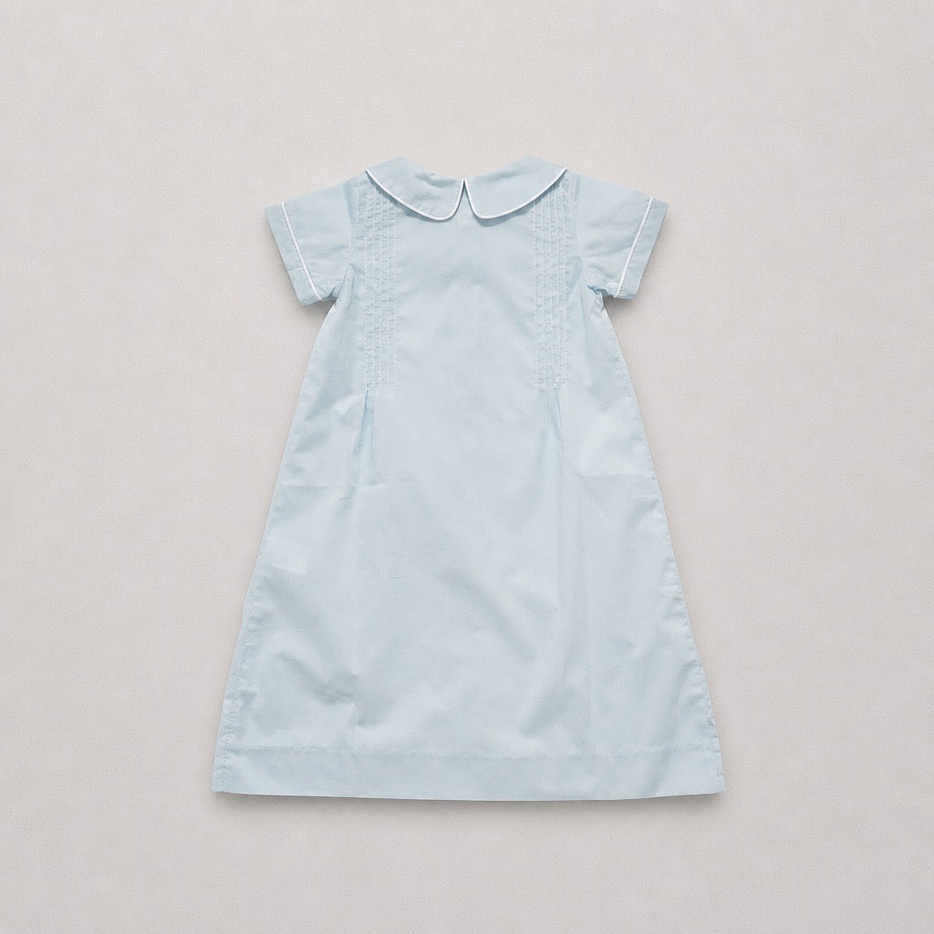 Trevor Train Layette Gown