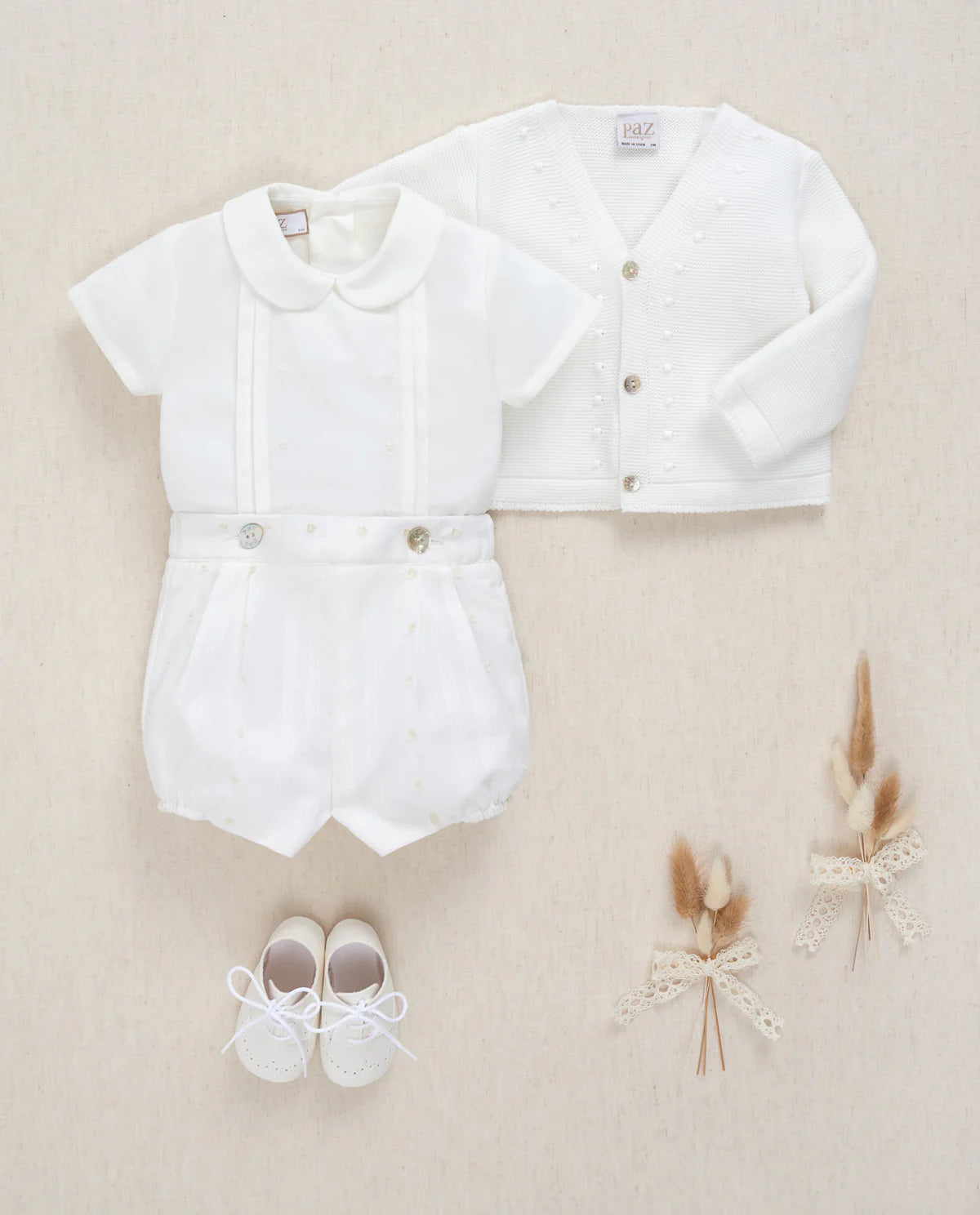 Woven Blouse & Shorts Set