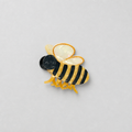 Hand-painted Bee Claw Hair Clip | Eco-Friendly