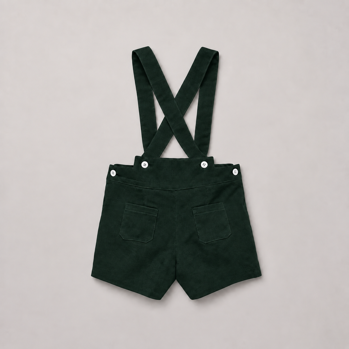 Julian Corduroy Green Romper