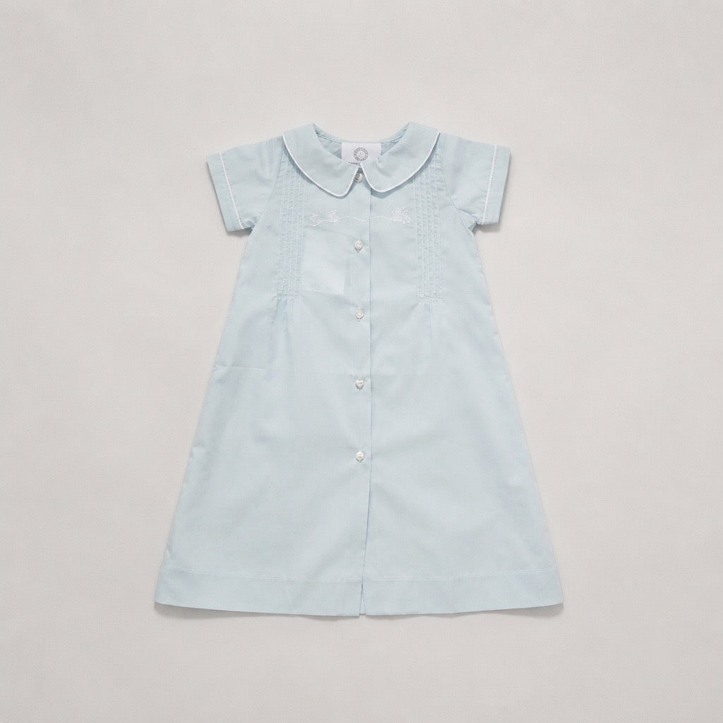 Trevor Train Layette Gown