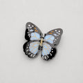 Hand-Painted Monarch Butterfly Claw Hair Clip