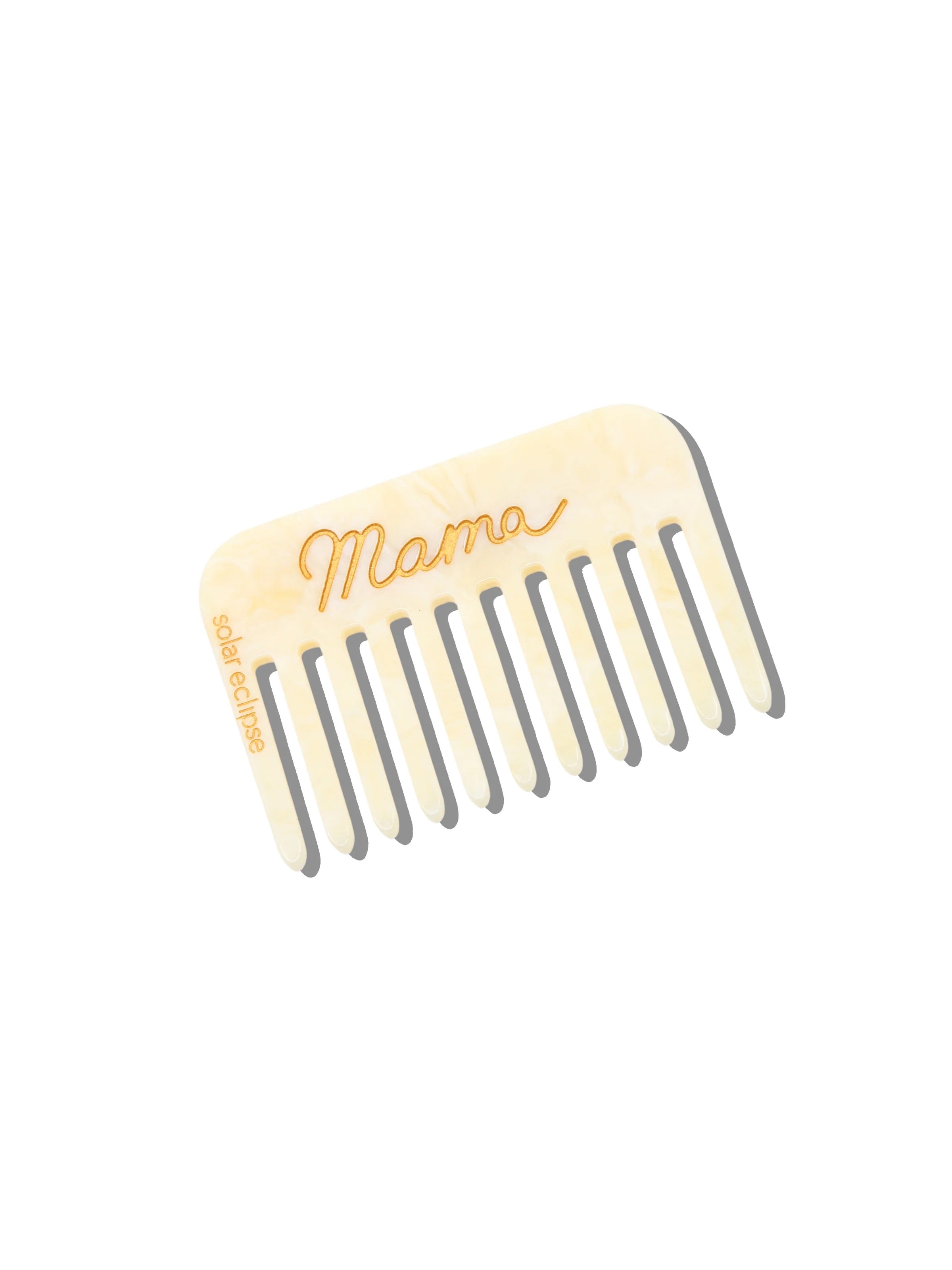 Hand-Painted Mama Pocket Comb