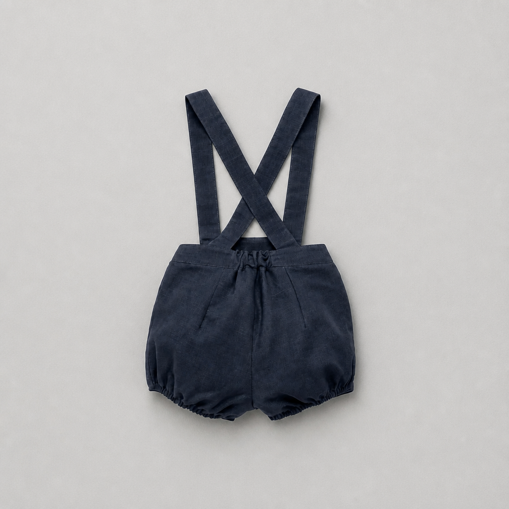 Julian Corduroy Navy Romper