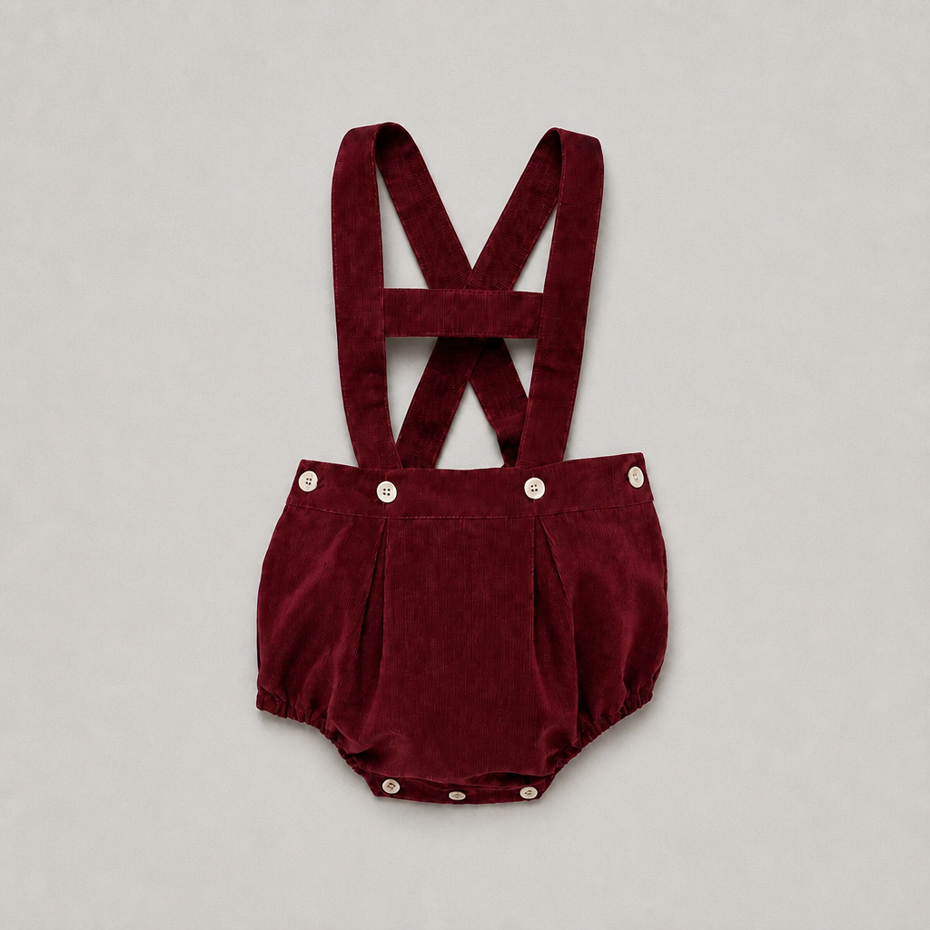 Leonardo Corduroy Romper
