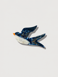 Hand-painted Swallow Bird Claw Hair Clip