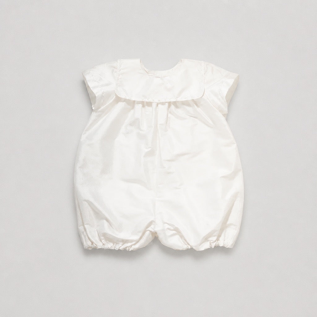 Ceremony Raw Silk Romper