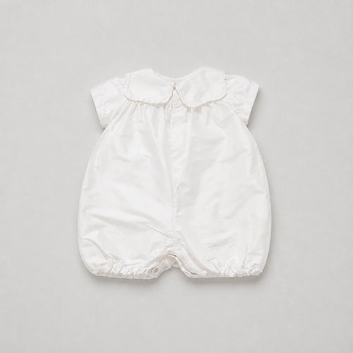 Ceremony Raw Silk Romper