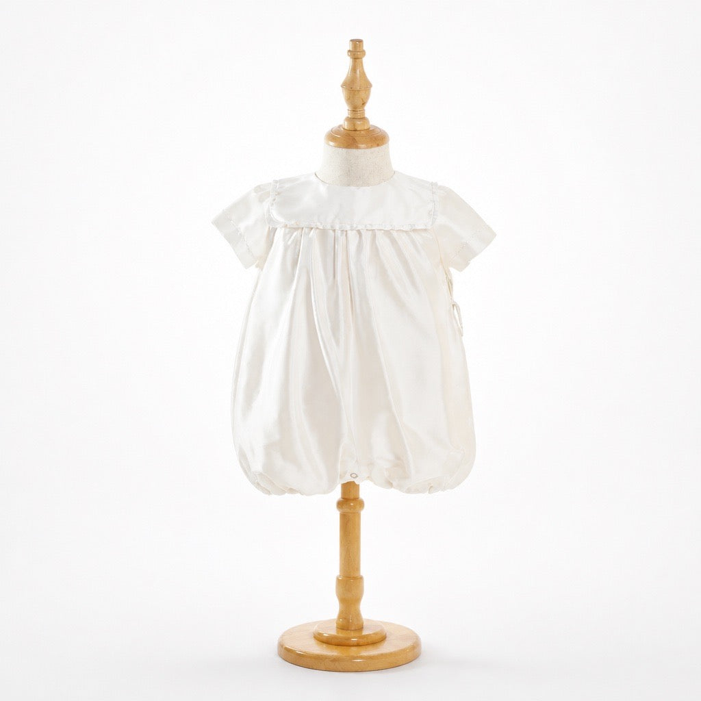 Ceremony Raw Silk Romper