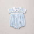 Margot Boys Smocked And Striped Bubble