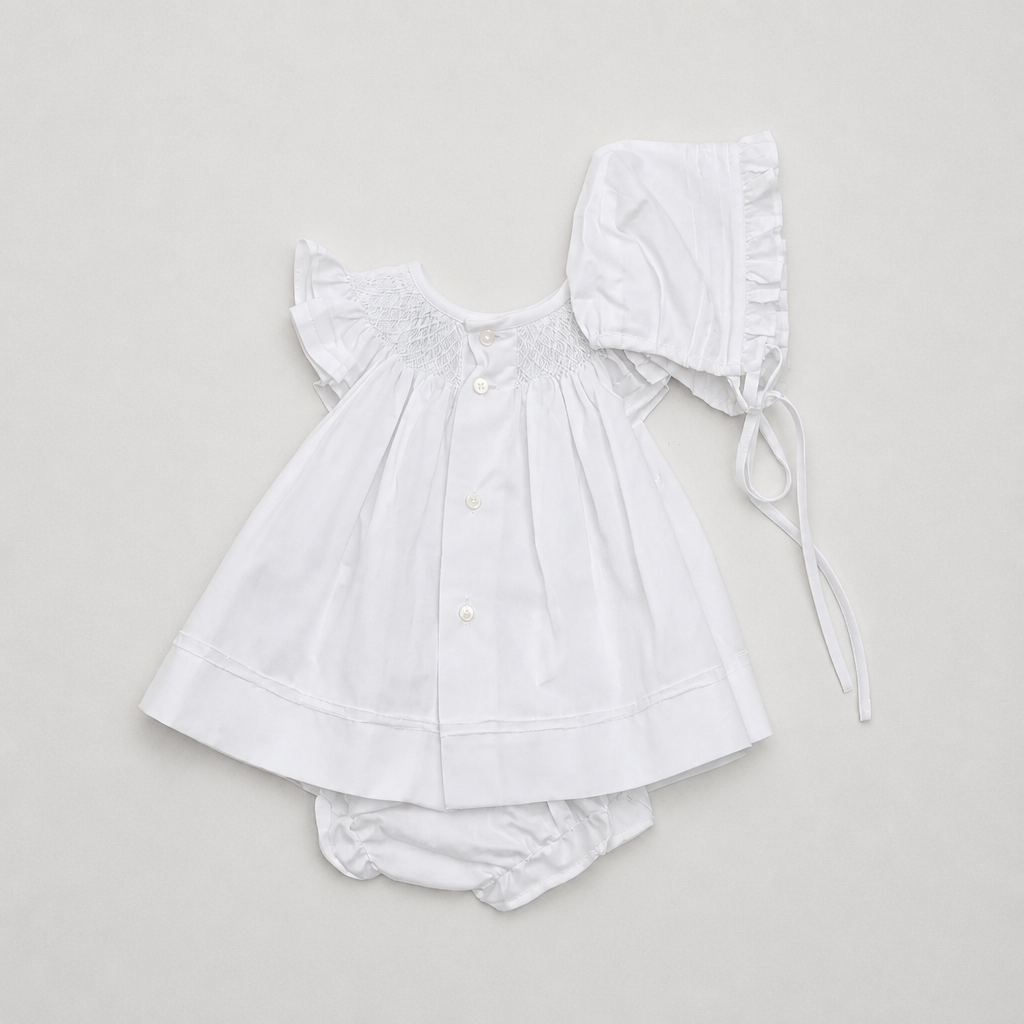 White Cotton Set 3 Pc