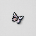 Hand-painted Mini Monarch Butterfly Claw Hair Clip | Eco-Friendly Pink